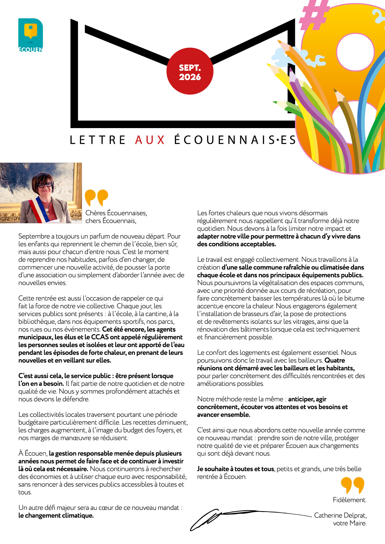 lettre aux ecouennais #8 couv